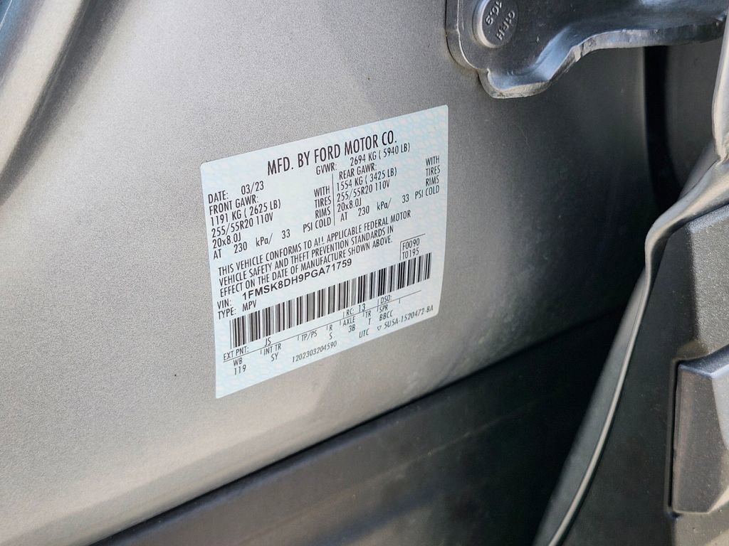 Certified 2023 Ford Explorer XLT w/ Equipment Group 202A AWD/4WD image 37