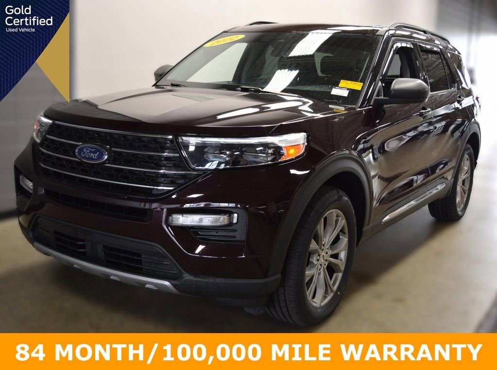 Certified 2022 Ford Explorer XLT w/ Equipment Group 202A image 1