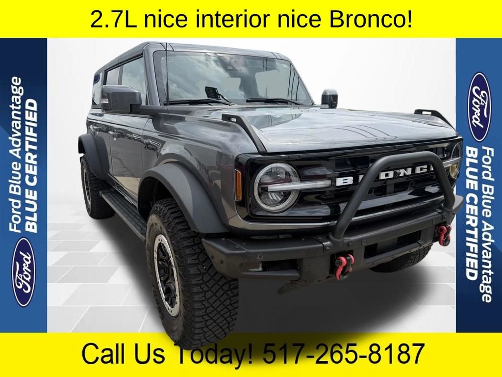 Certified 2022 Ford Bronco Outer Banks w/ Sasquatch Package AWD/4WD image 1