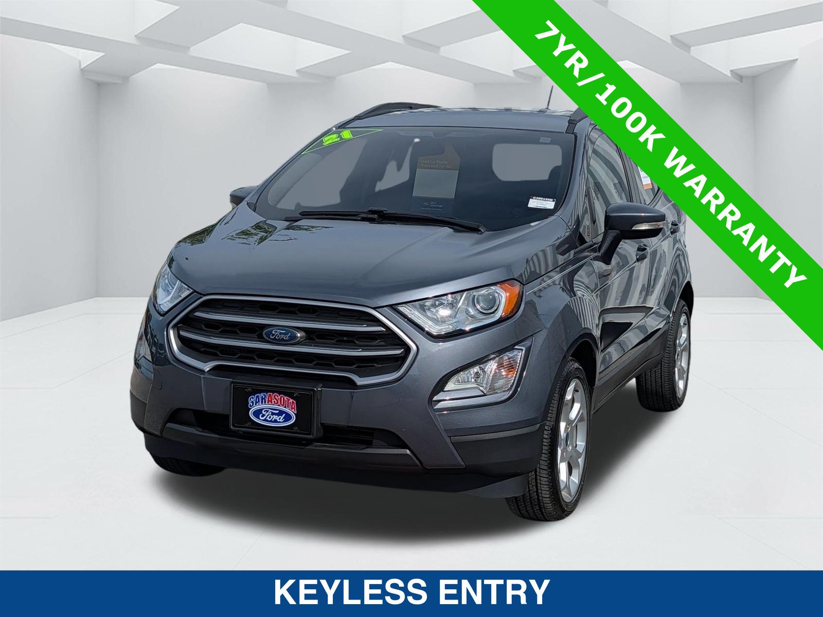 Certified 2021 Ford EcoSport SE w/ SE Convenience Package FWD image 8