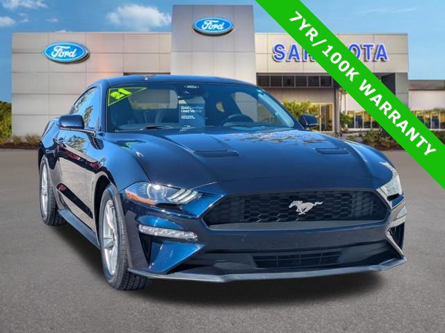 Certified 2021 Ford Mustang EcoBoost image 1