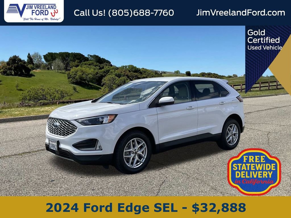 Certified 2024 Ford Edge SEL w/ Convenience Package
