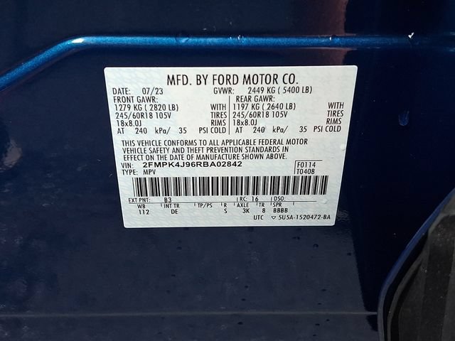 Certified 2024 Ford Edge SEL w/ Convenience Package AWD/4WD image 27