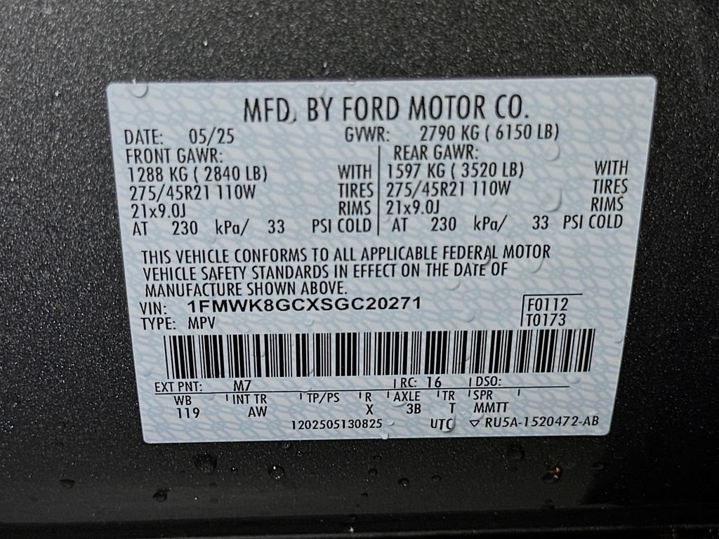 Certified 2025 Ford Explorer ST w/ Sun And Sound Package AWD/4WD image 24