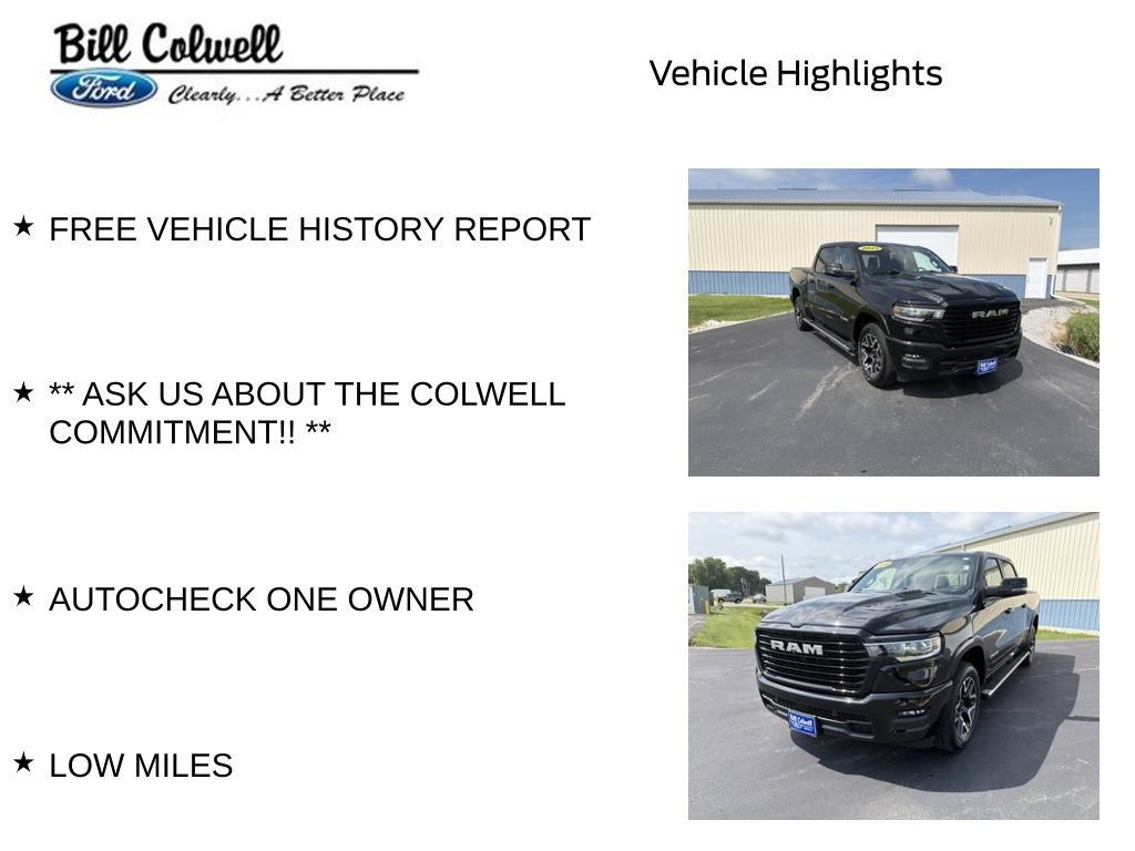 Used 2025 RAM 1500 Laramie w/ Sport Appearance Package AWD/4WD image 11
