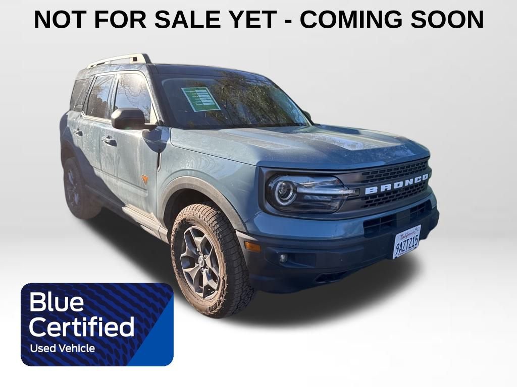 Certified 2022 Ford Bronco Sport Badlands w/ Premium Package image 1