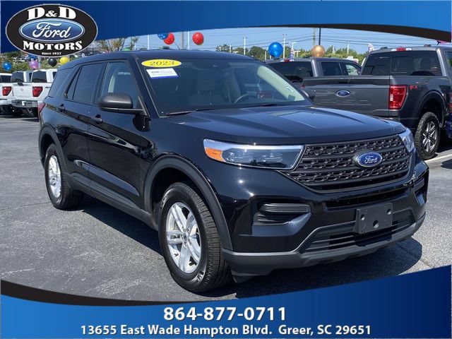 Certified 2023 Ford Explorer 4WD w/ Class IV Trailer Tow Package