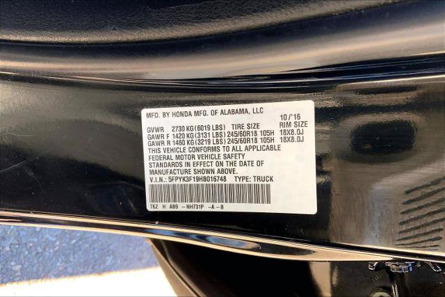 Used 2017 Honda Ridgeline Sport image 34