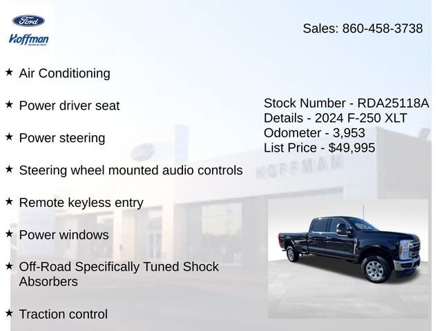 Certified 2024 Ford F250 XLT w/ 360-Degree Camera Package image 15
