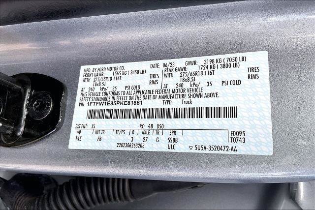 Certified 2023 Ford F150 XLT w/ Equipment Group 302A High AWD/4WD image 31
