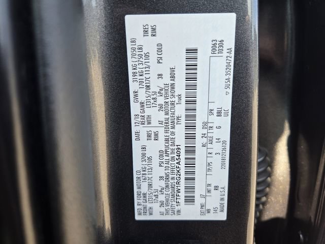Certified 2019 Ford F150 Raptor w/ Equipment Group 802A Luxury AWD/4WD image 21
