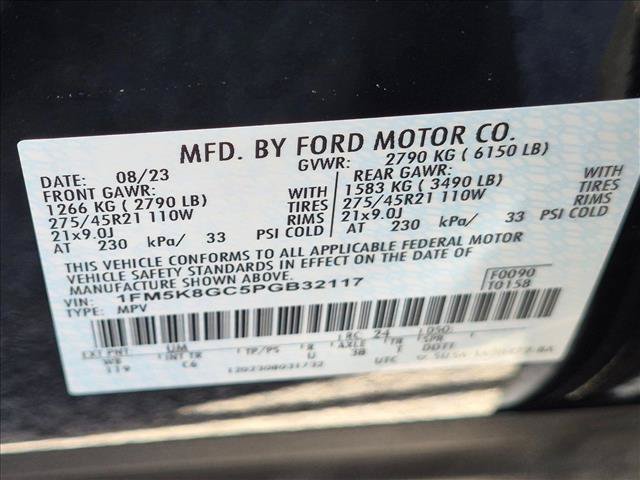 Certified 2023 Ford Explorer ST w/ Equipment Group 401A AWD/4WD image 26