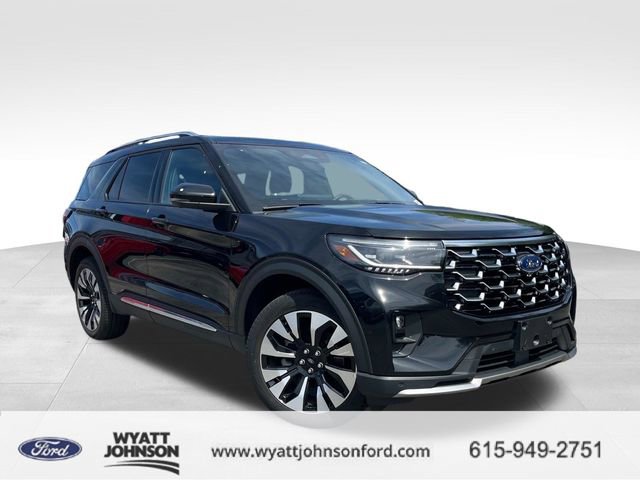 Certified 2025 Ford Explorer Platinum w/ LUX Leather Package
