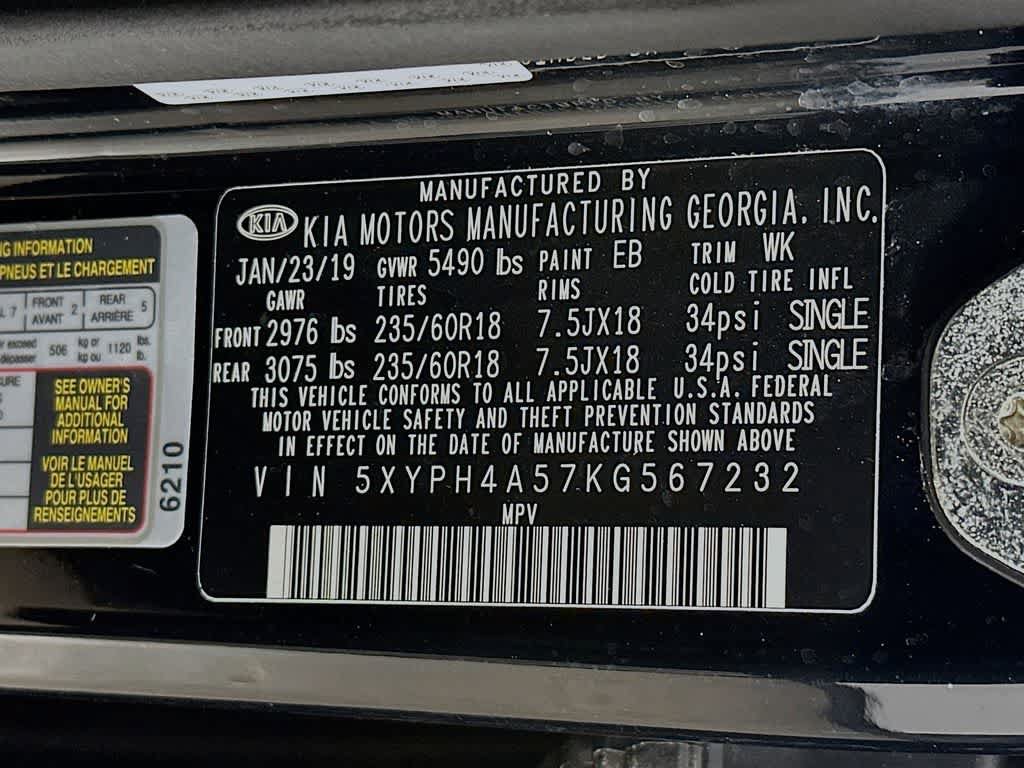 Used 2019 Kia Sorento EX FWD image 23