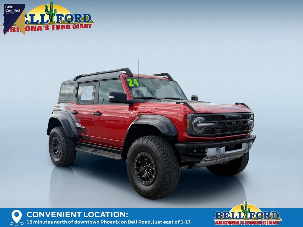 Certified 2024 Ford Bronco Raptor w/ Interior Carbon Fiber Pack 6 AWD/4WD image 4