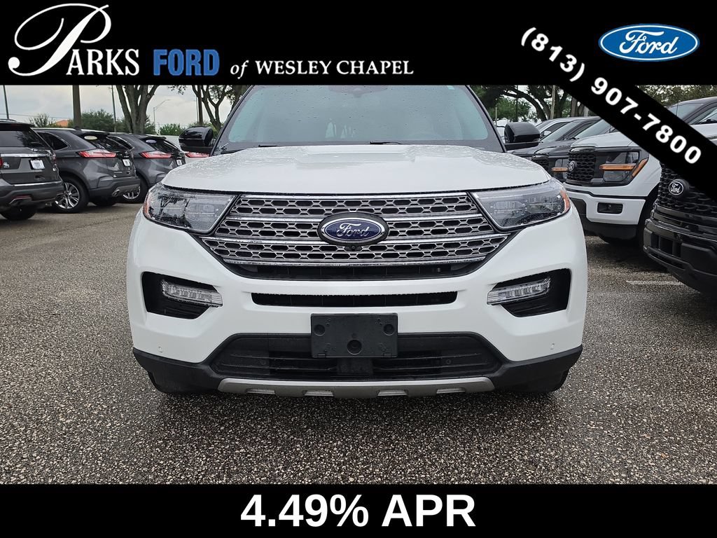 Certified 2024 Ford Explorer Limited w/ Equipment Group 301A RWD image 4