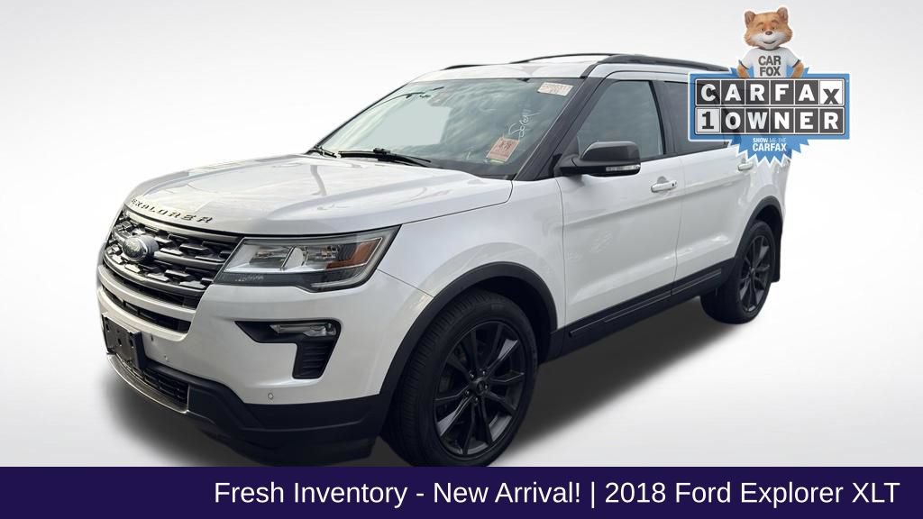 Certified 2018 Ford Explorer XLT w/ Equipment Group 202A