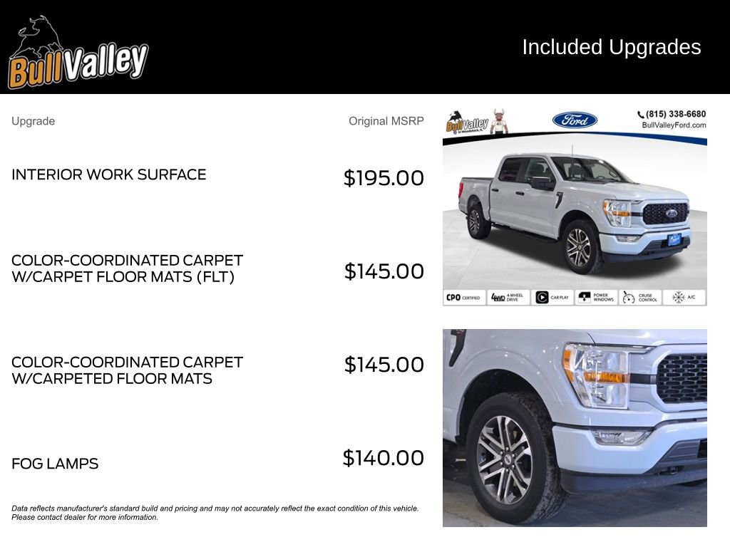 Certified 2022 Ford F150 XL w/ STX Appearance Package image 12