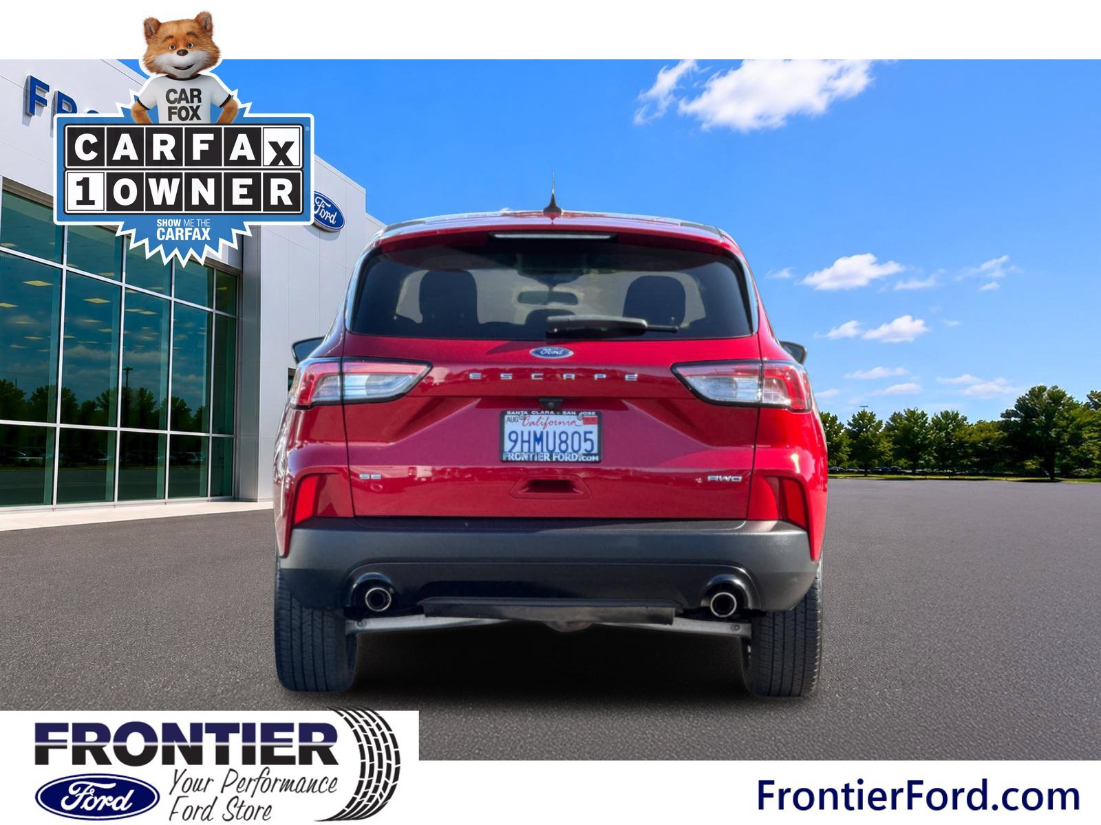 Certified 2022 Ford Escape SE w/ SE Sport Appearance Package AWD/4WD image 6