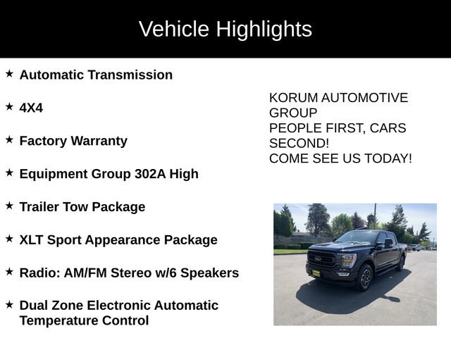 Certified 2023 Ford F150 XLT w/ Equipment Group 302A High AWD/4WD image 4