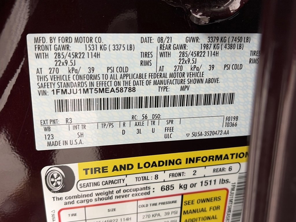 Certified 2021 Ford Expedition Platinum image 9