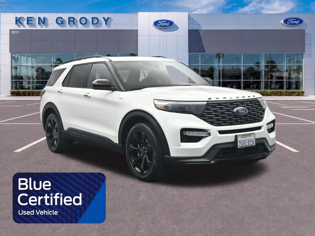 Certified 2023 Ford Explorer ST-Line w/ Class IV Trailer Tow Package