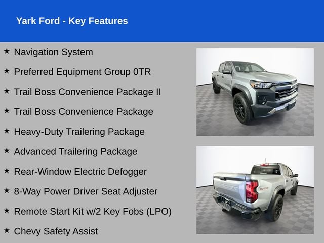 Used 2024 Chevrolet Colorado Trail Boss w/ Advanced Trailering Package AWD/4WD image 2
