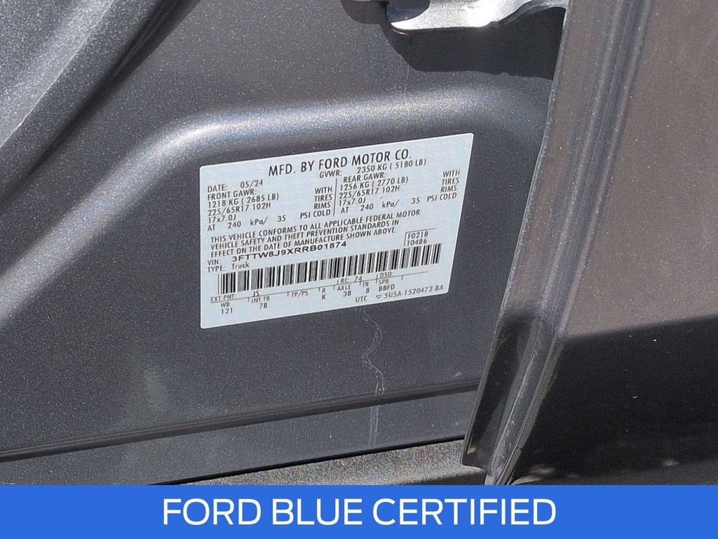 Certified 2024 Ford Maverick XLT w/ Equipment Group 300A Standard AWD/4WD image 31