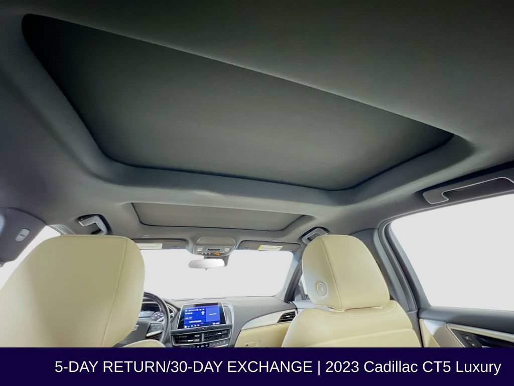 Used 2023 Cadillac CT5 Luxury w/ Sun And Sound Package AWD/4WD image 40
