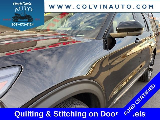 Certified 2025 Ford Explorer Platinum w/ LUX Leather Package image 8