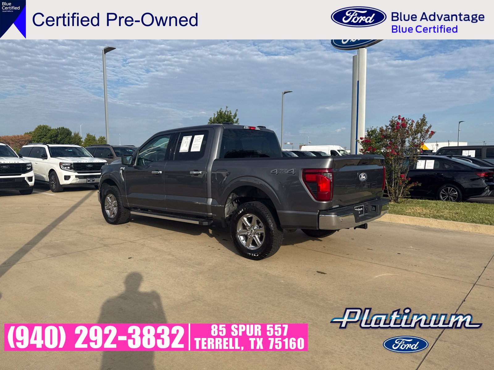 Certified 2025 Ford F150 XLT w/ Equipment Group 301A Standard AWD/4WD image 3