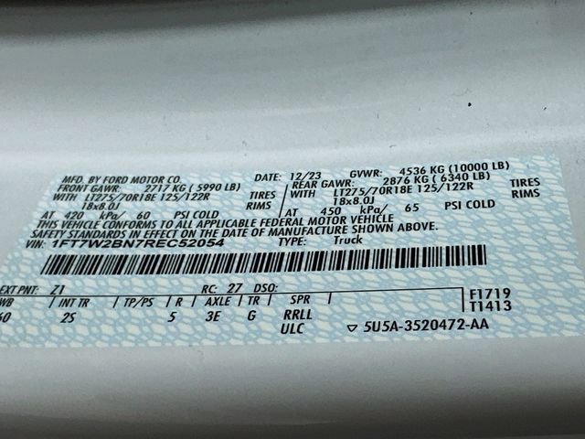 Certified 2024 Ford F250 XLT w/ FX4 Off-Road Package image 23