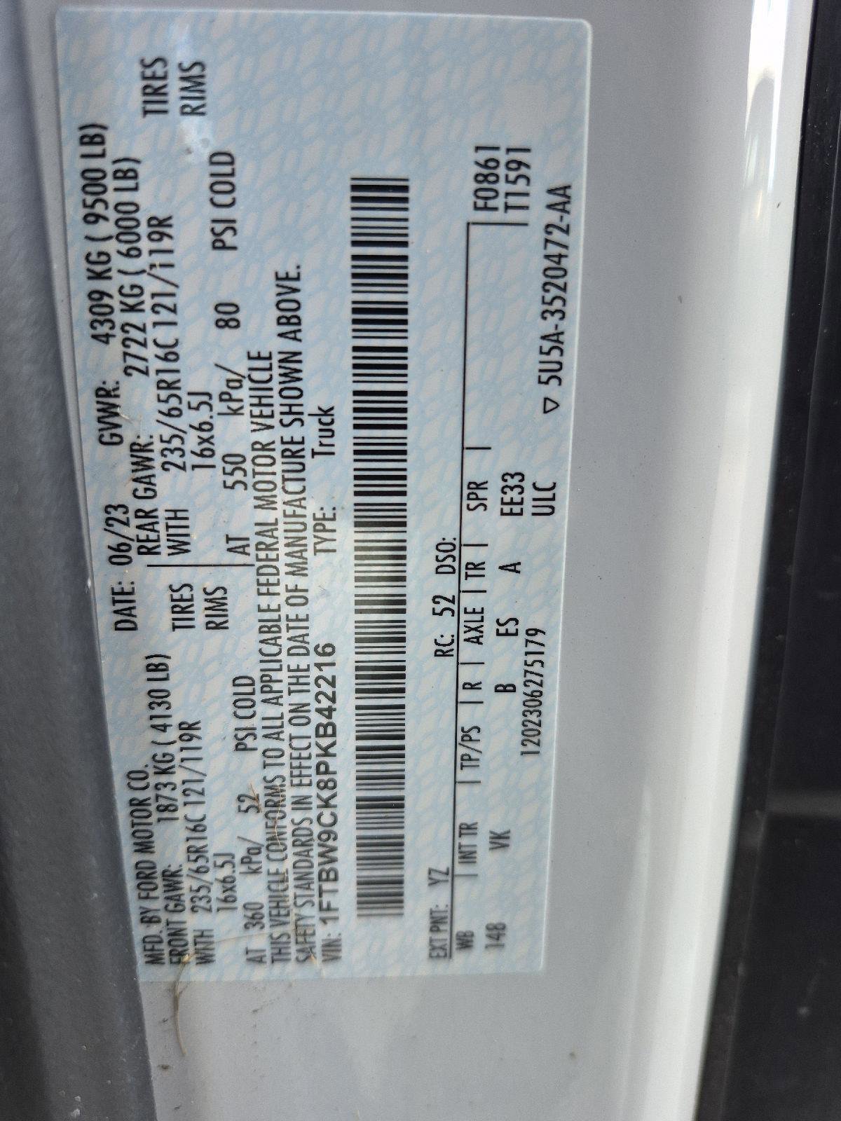 Certified 2023 Ford E-Transit 350 image 5