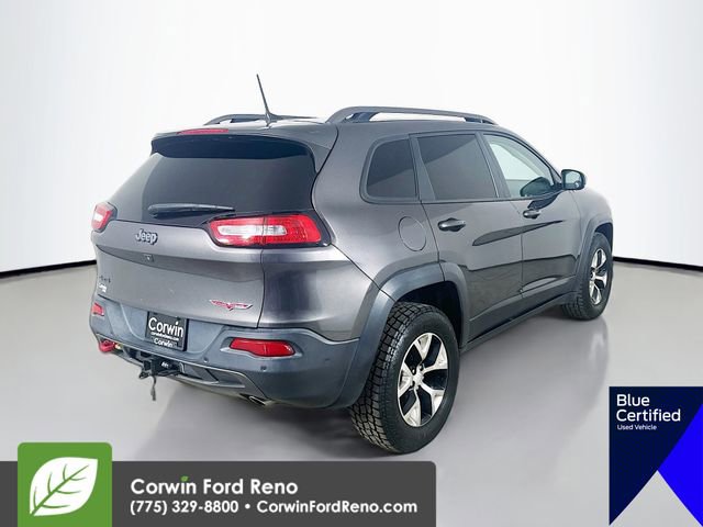 Used 2018 Jeep Cherokee Trailhawk w/ Quick Order Package 27L AWD/4WD image 10