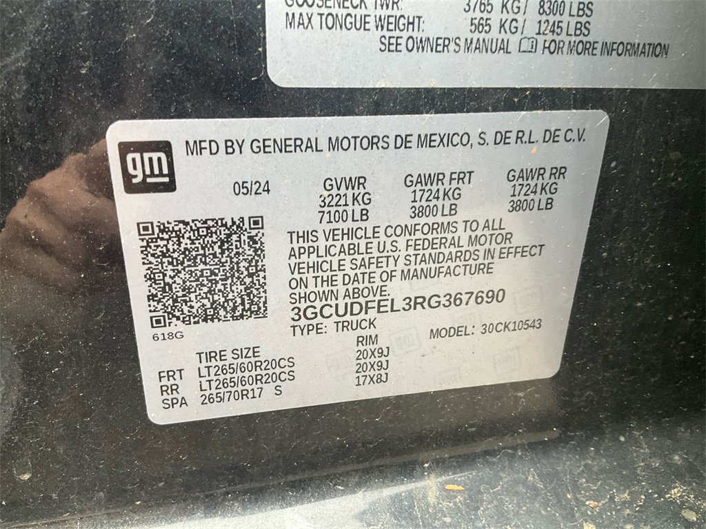 Used 2024 Chevrolet Silverado 1500 LT Trail Boss w/ Convenience Package II image 18