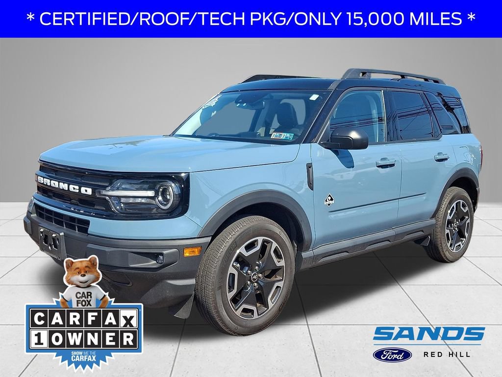 Certified 2023 Ford Bronco Sport Outer Banks w/ Tech Package