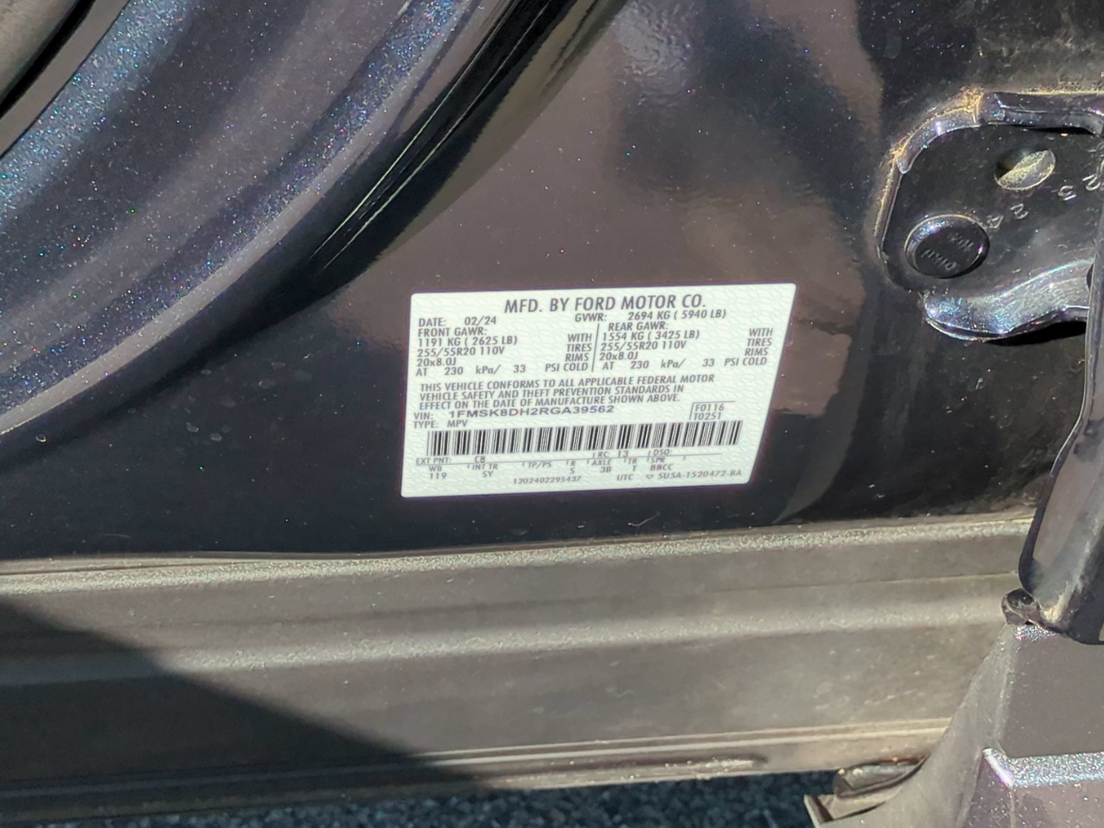 Certified 2024 Ford Explorer XLT w/ Equipment Group 202A AWD/4WD image 45