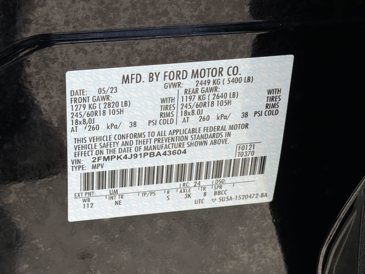 Certified 2023 Ford Edge SEL w/ Sport Appearance Package AWD/4WD image 33