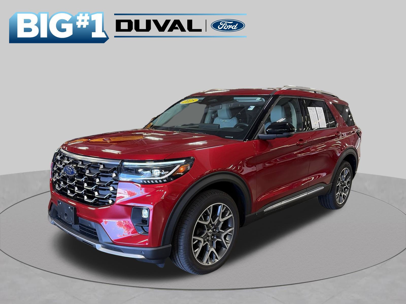 Certified 2025 Ford Explorer Platinum w/ Ultimate Package AWD/4WD image 3