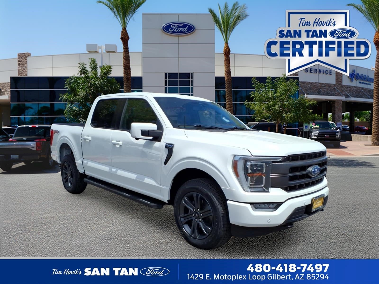 Certified 2023 Ford F150 Lariat w/ Equipment Group 502A High
