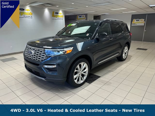 Certified 2023 Ford Explorer Platinum w/ Technology Package AWD/4WD image 2