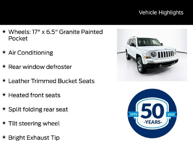 Used 2017 Jeep Patriot High Altitude AWD/4WD image 11