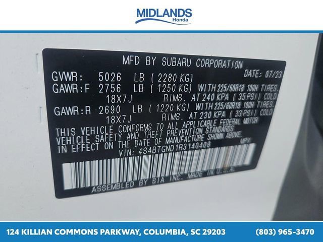 Used 2024 Subaru Outback Limited XT AWD/4WD image 67