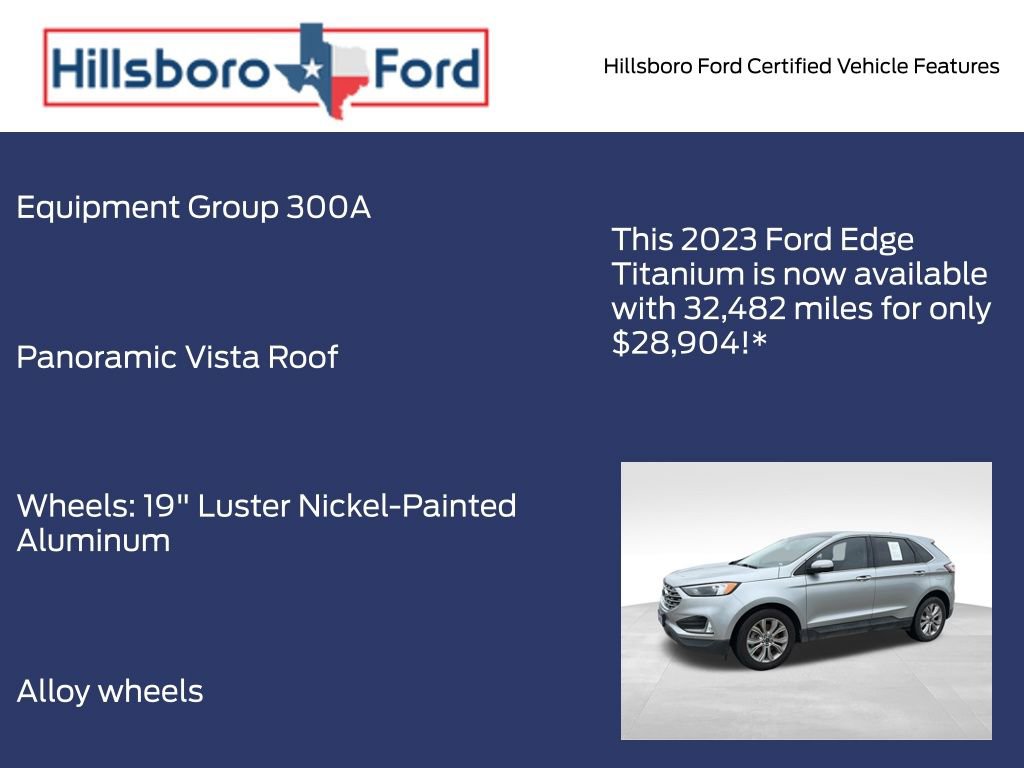 Certified 2023 Ford Edge Titanium AWD/4WD image 5