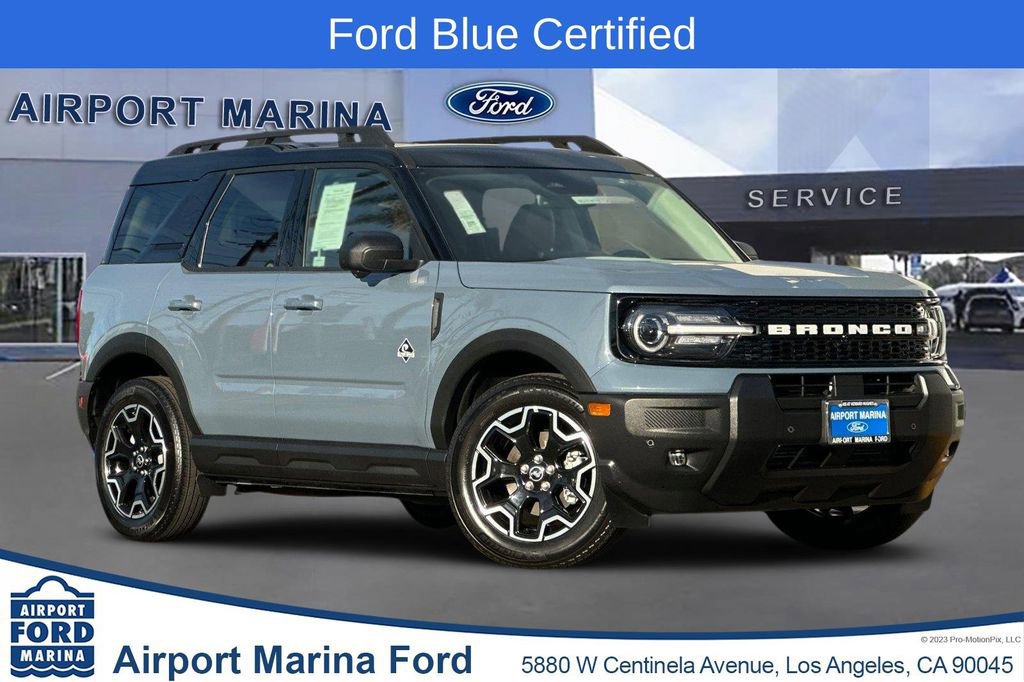 Certified 2025 Ford Bronco Sport Outer Banks w/ Outer Banks Tech Package+ image 1