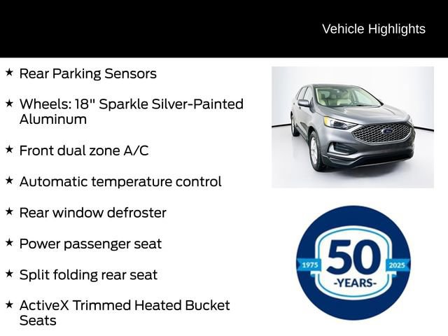 Certified 2024 Ford Edge SEL w/ Class II Trailer Tow Package AWD/4WD image 13