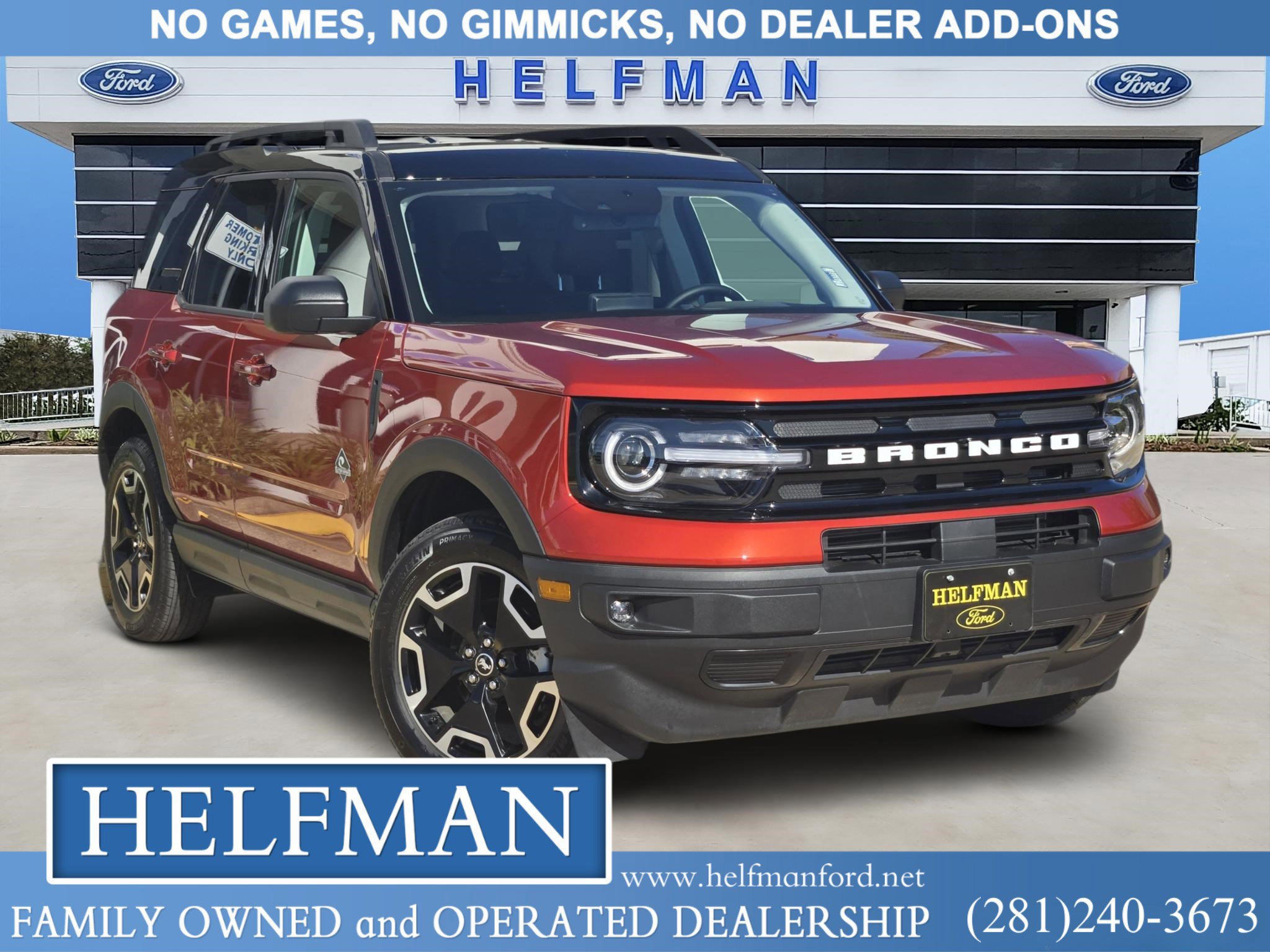 Certified 2024 Ford Bronco Sport Outer Banks w/ Tech Package image 7