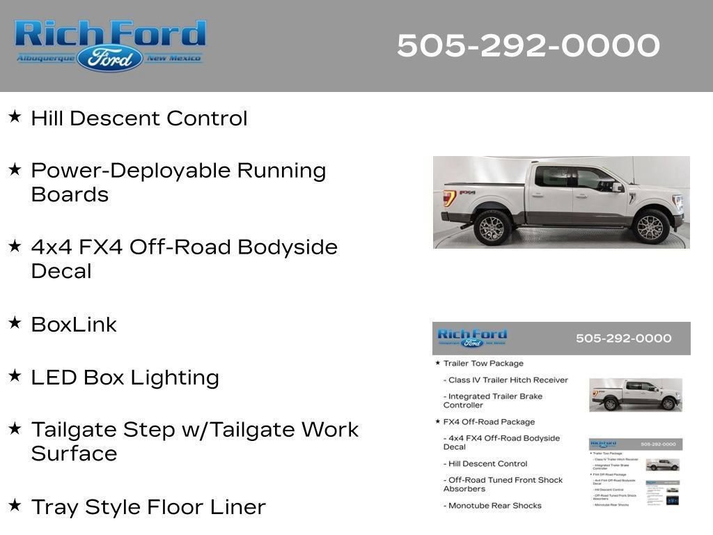 Certified 2023 Ford F150 King Ranch w/ Equipment Group 601A High AWD/4WD image 44