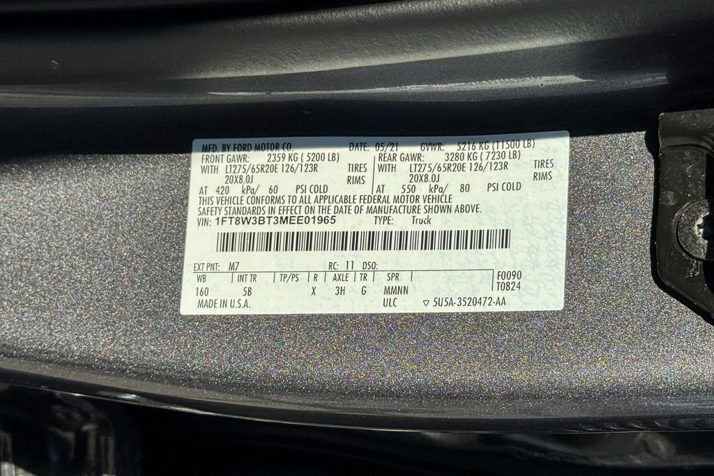 Certified 2021 Ford F350 Lariat AWD/4WD image 22