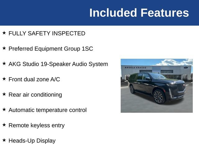 Used 2023 Cadillac Escalade ESV Sport AWD/4WD image 5
